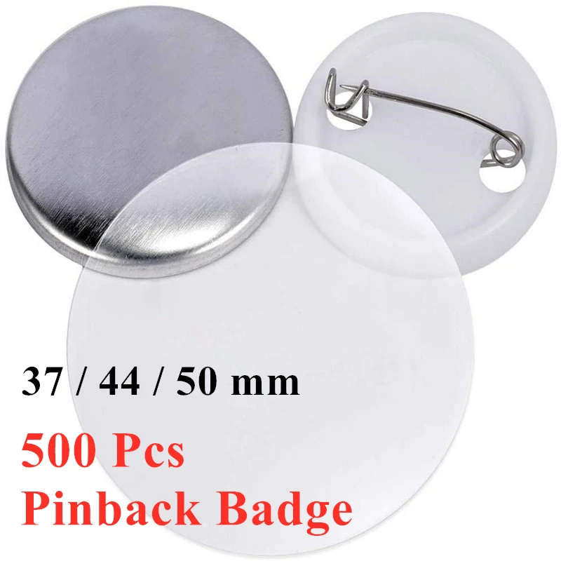 Button Badge Blank - 100 개/대 빈 배지 핀백 버튼