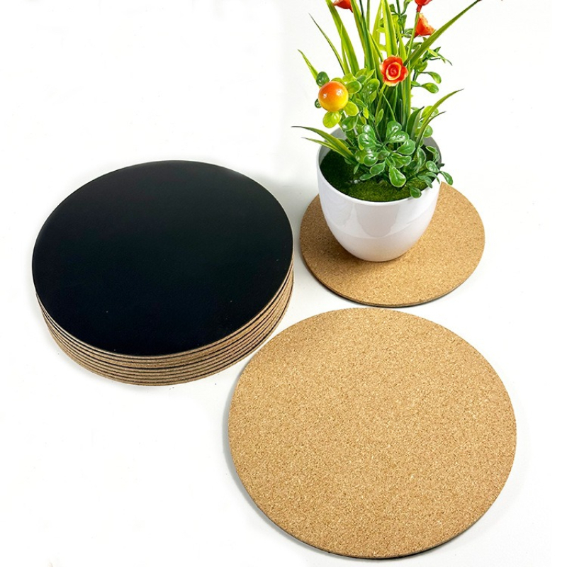 Coaster Sublimation Blank - 2/4개입/세트 주방 단열 코르크 패드 PP