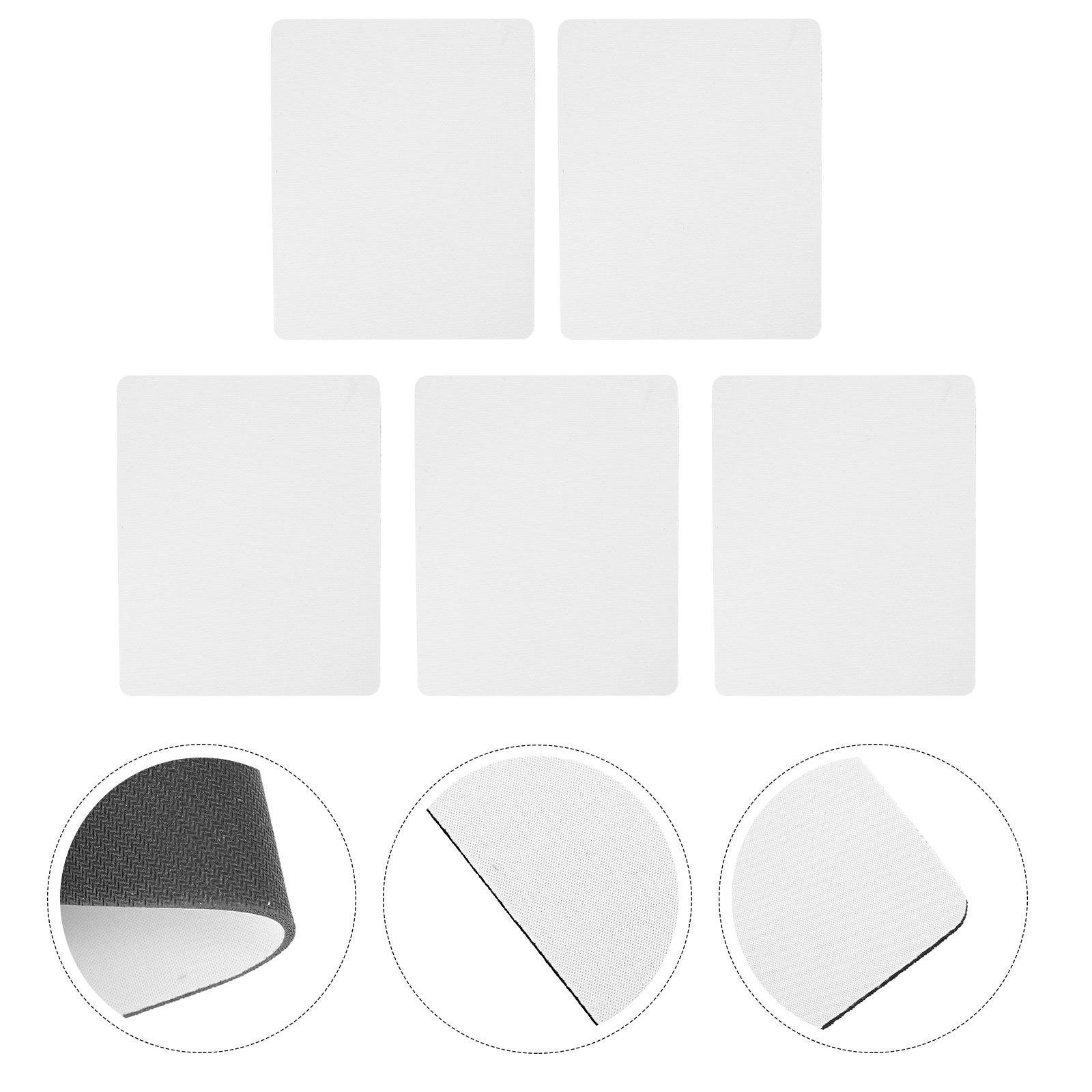 Mouse Pad Blank Sublimation - 5개입 승화 인쇄용 무지 마우스 패드,