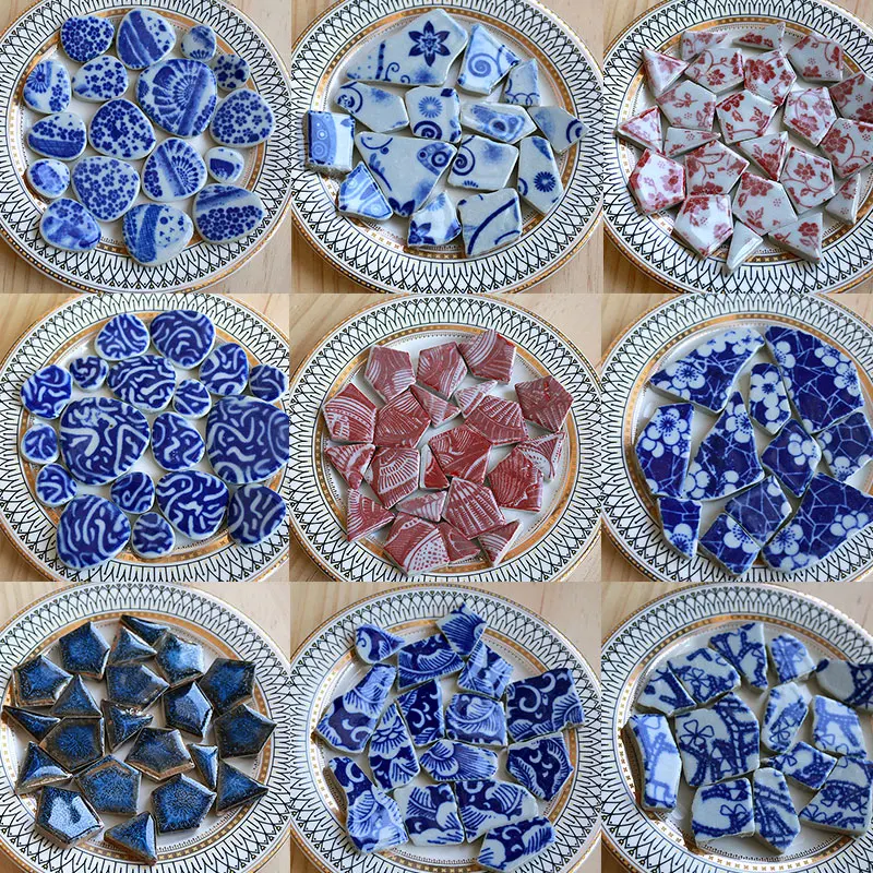 100g 타원형 세라믹 모자이크 타일 멀티 컬러 모자이 - Ceramic Tile Blank 리뷰 및 가격