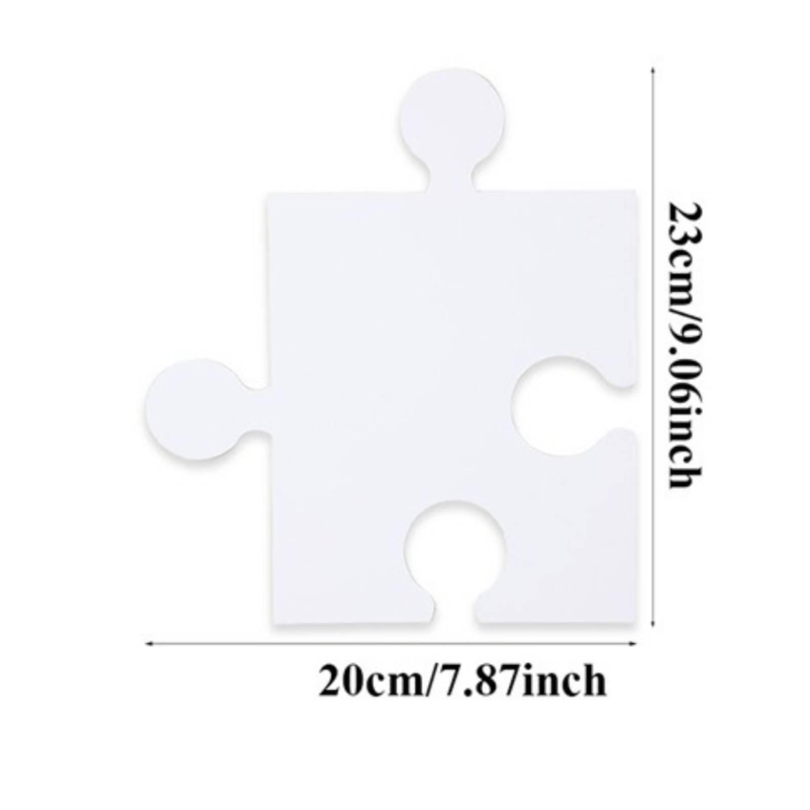 30개의 빈 퍼즐 조각, 그림 그리기 및 쓰기용 파티  - Puzzle Blank White 리뷰 및 가격
