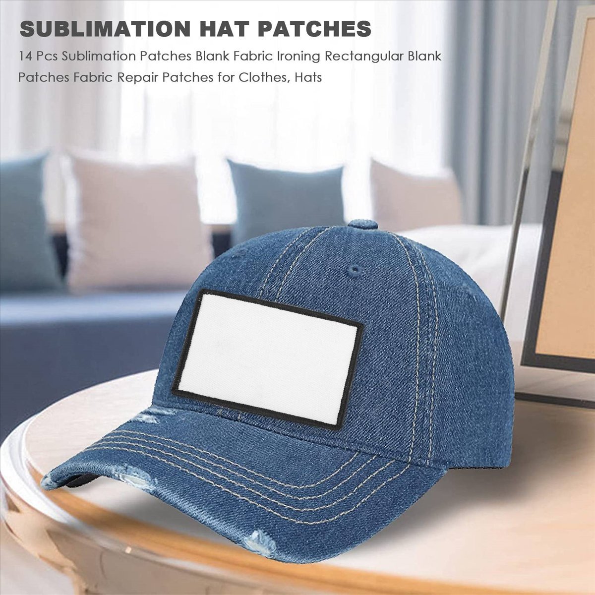 【판매 중】14개 승화 패치 빈 패브릭 다림질용 직사각 - Hat Sublimation Blank 리뷰 및 가격