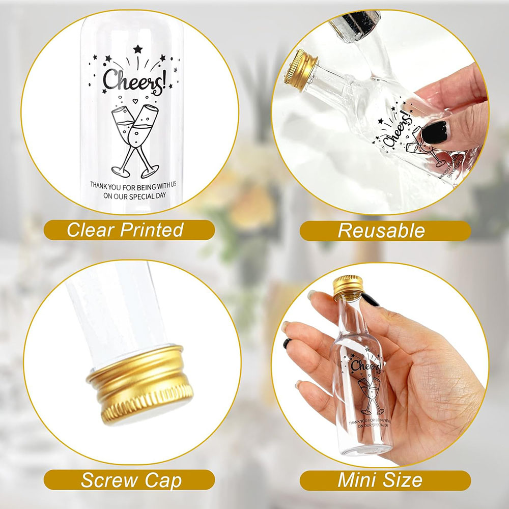 50팩 미니 주류병, 1.7oz/50ml 미니 와인병, - Water Bottle Blank 리뷰 및 가격