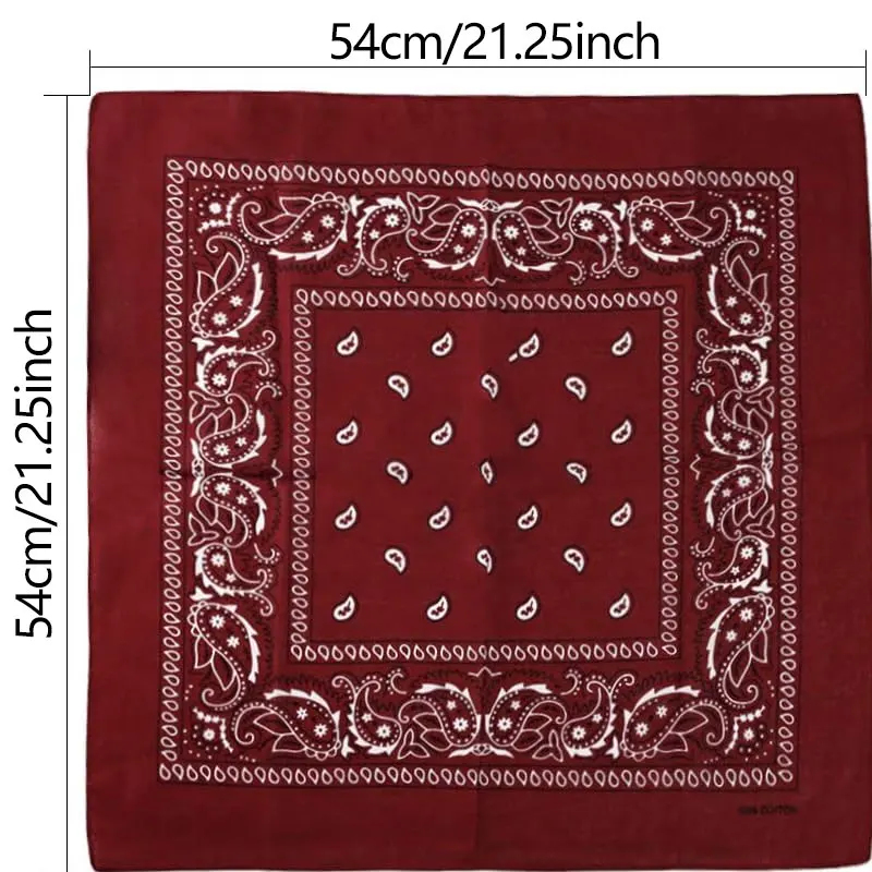 1pcs 힙합 카우보이 페이즐리 스카프 대형 반다나 헤 - Bandana Blank White 리뷰 및 가격