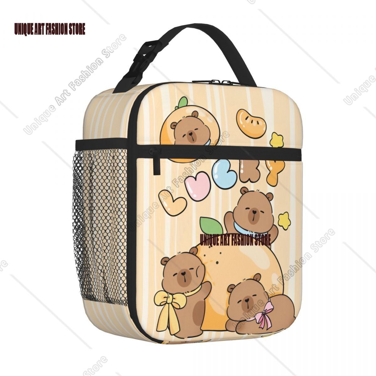 귀여운 카피바라 행운의 보온 보냉 도시락 가방 대용량  - Tote Bag Sublimation 리뷰 및 가격