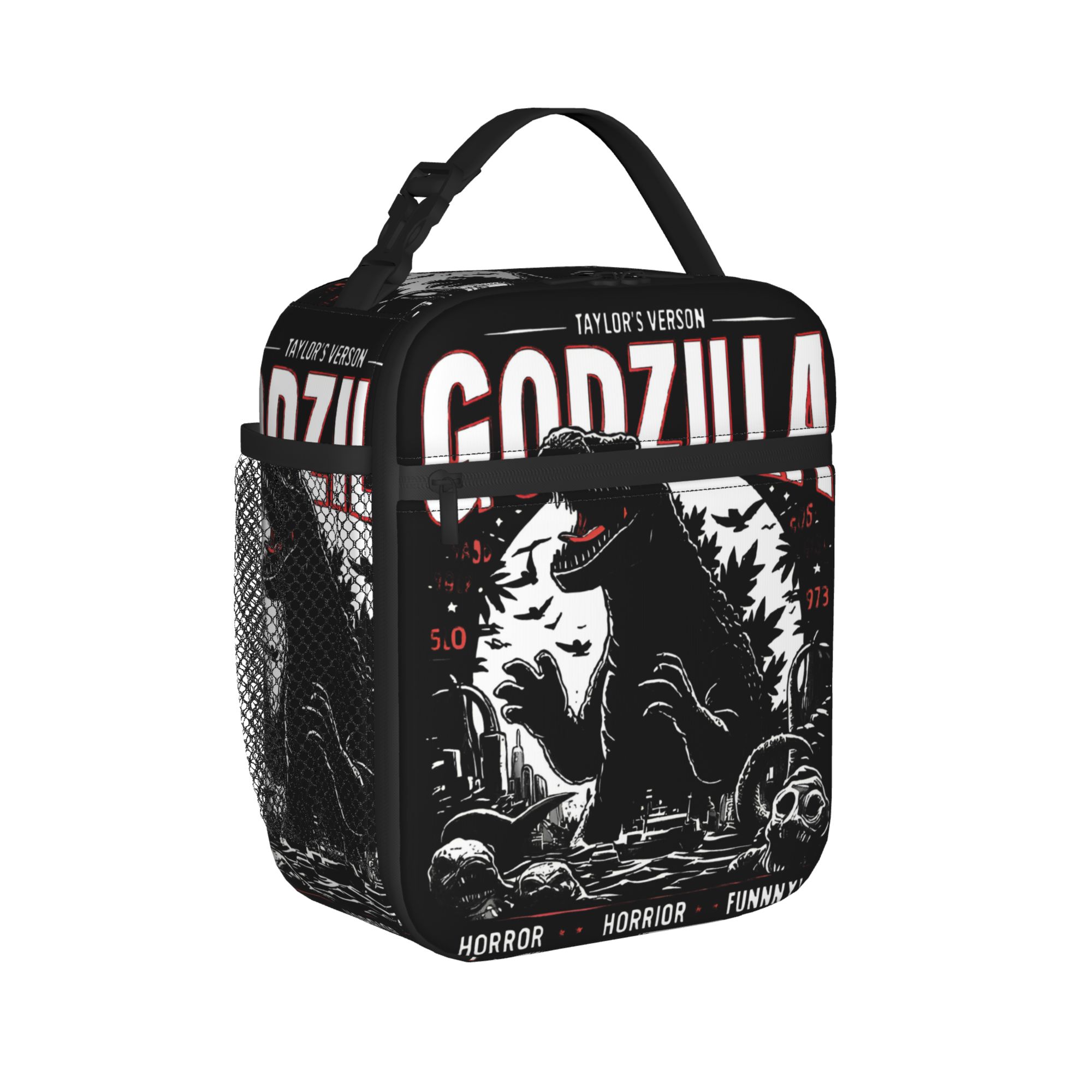 고질라 애니메이션 보온 도시락 가방, 재사용 가능한 보 - Tote Bag Sublimation 리뷰 및 가격