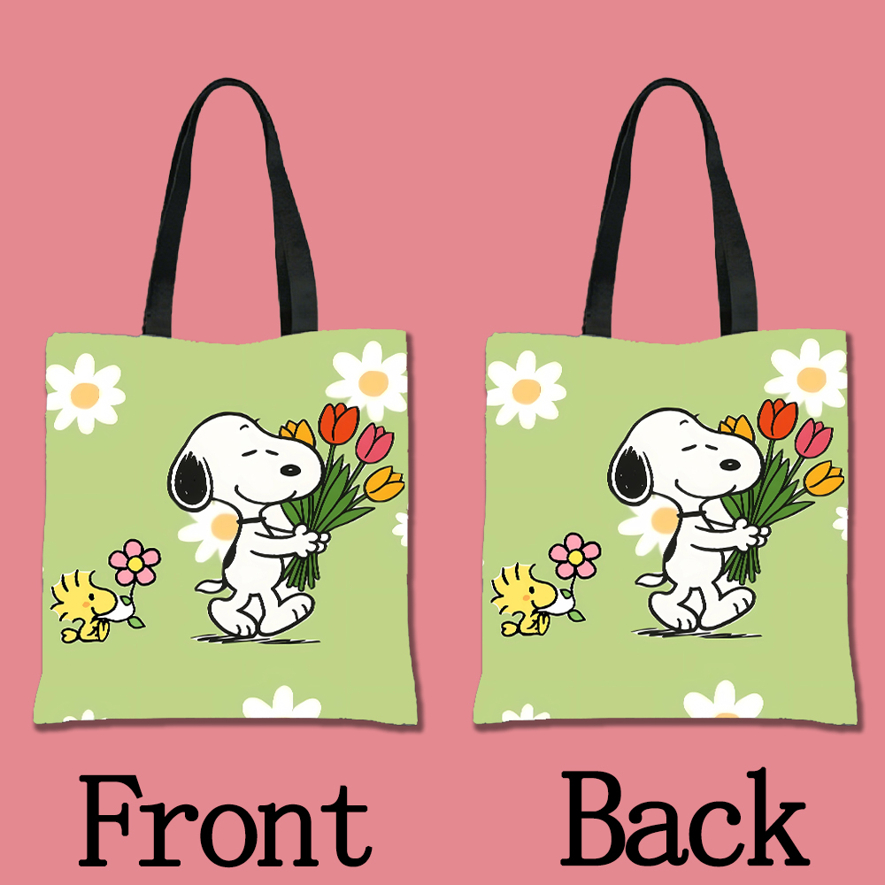 스누피 승화 캔버스 가방 여성 숄더백 귀여운 만화 토트 - Tote Bag Sublimation 리뷰 및 가격