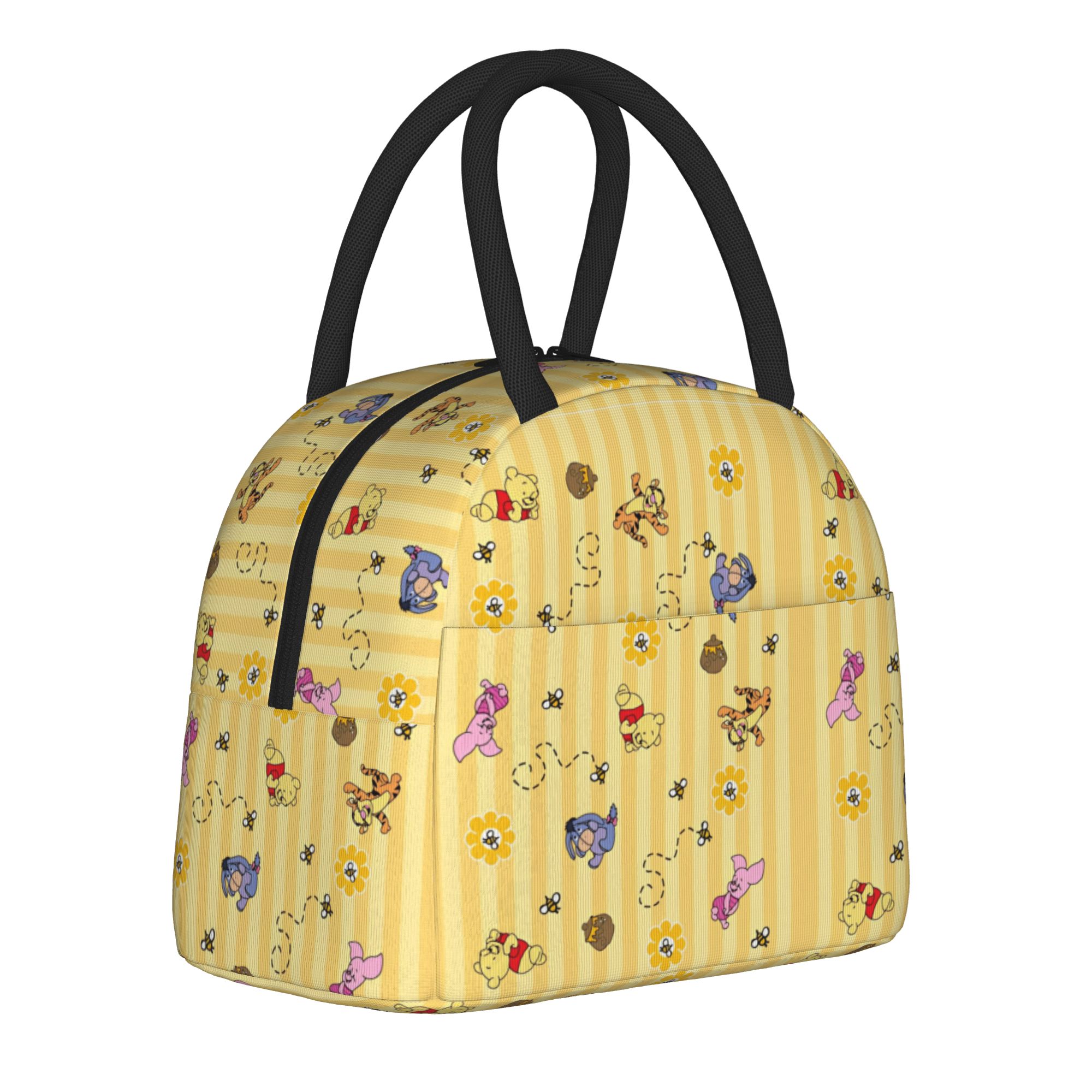 귀여운 꿀과 꿀벌 보온 도시락 가방, 절연 도시락 가방 - Tote Bag Sublimation 리뷰 및 가격